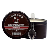 Hemp Seed 3 - In - 1 Massage Candle - Kashmir Musk - Mr and Mrs D's